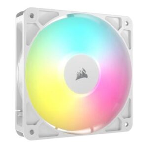 Ventilador Corsair PWM 120mm, ARGB, White - Imagen 1