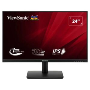 Monitor  ViewSonic 24" VA240-H, 1920x1080, VGA/HDMI, VESA, 100Hz, Fuente Externa