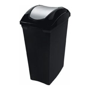 Basurero Plástico con Tapa Vaivén San Remo – 40 L
