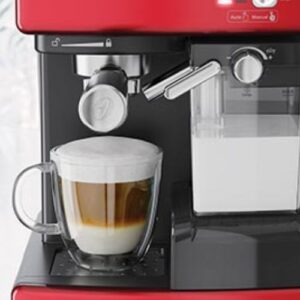 Cafetera Oster PrimaLatte BVSTEM660R-052 – 1.5 L, 1050 W, Roja - Imagen 3