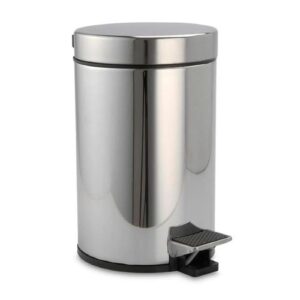 Basurero de Acero Inoxidable con Pedal Equiptrader – 5 L, Compacto y Elegante