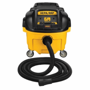 Extractor de Polvo DEWALT 30 Litros 1500W Incluye 2 Filtros HEPA, Conector, Manguera 2.5m y Recolectora de Polvo