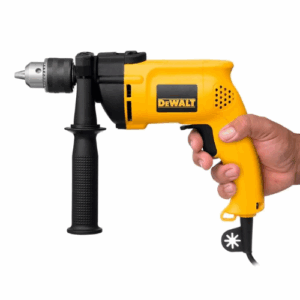 Taladro Percutor DEWALT 13mm 700W Incluye Barra de Profundidad, Empuñadura y Llave de Mandril