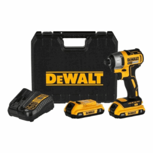 Atornillador Impacto 1/4" 20V MAX Brushless DEWALT DCF7871D2‑B2 Kit Con 2 Baterías 2 Ah, Cargador y Maleta