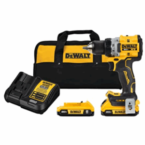 Taladro Percutor 13 mm 20V MAX XR DEWALT DCD805D2‑B2 Kit Con 2 Baterías 2 Ah, Cargador y Maleta