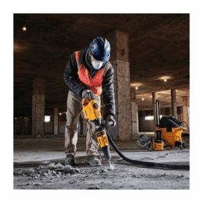 Martillo Cincelador SDS MAX DEWALT 6KG 1350W Incluye Mango Lateral 360° y Maleta Plástica Transición - Imagen 3