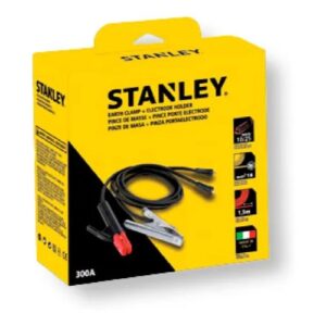 Kit Grampa Tierra y PortaElectrodos STANLEY 10/25 Piezas