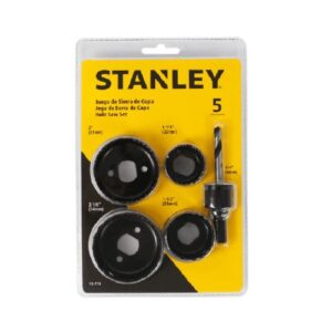 Juego Sierras de Copa STANLEY 5 Piezas