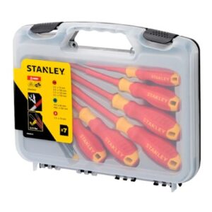 Set Destornilladores Aislados STANLEY 7 Piezas