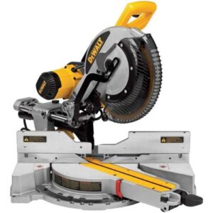 Sierra Ingletadora Telescópica DEWALT 12" 1675W Incluye Llave, Disco 12", Bolsa y Prensa de Ajuste Vertical