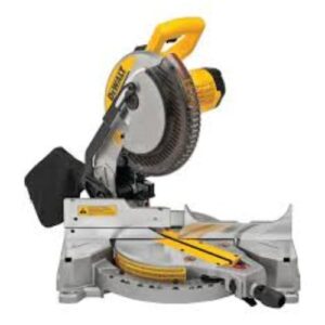 Sierra Ingletadora DEWALT 10" 1600W Incluye Llave, Disco 10", Bolsa y Kit de Extensión
